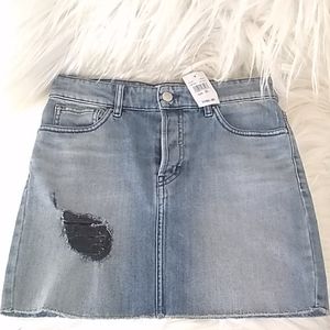 IRO  Mini Jean Skirt